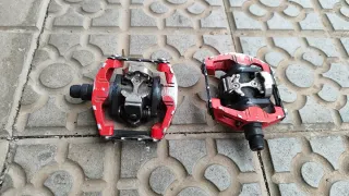 Pedales Shimano DX automáticos