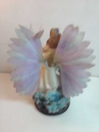 Figura Ángel con Delfines y Alas