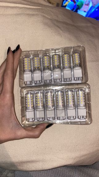 12 Bombillas LED G9
