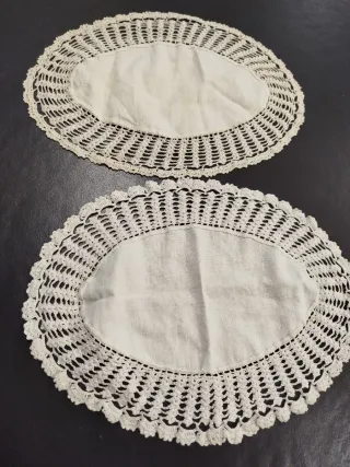 2 Tappeti in Filato Ovali