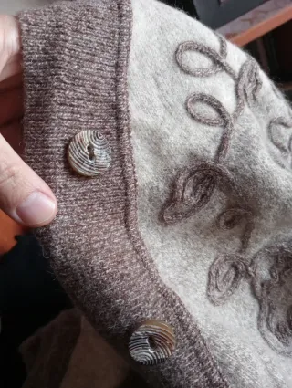 Cardigan lungo vintage -