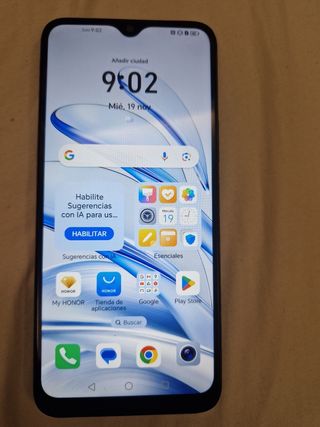 Móvil Honor Negro