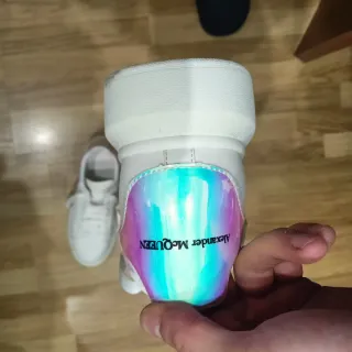 Alexander McQueen Zapatillas Blancas Multicolor