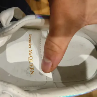 Alexander McQueen Zapatillas Blancas Multicolor