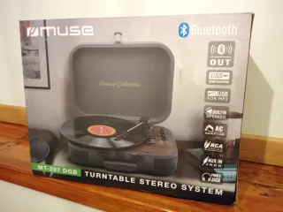 Tocadiscos Vintage Muse MT207