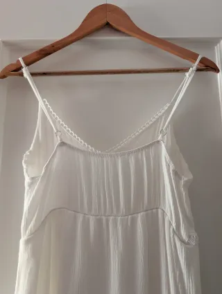 Vestido blanco tirantes