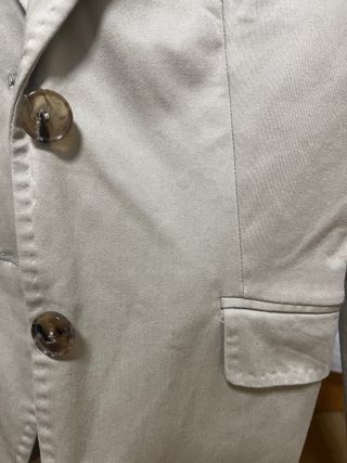 Blazer Zara Mujer Talla 38 Beige