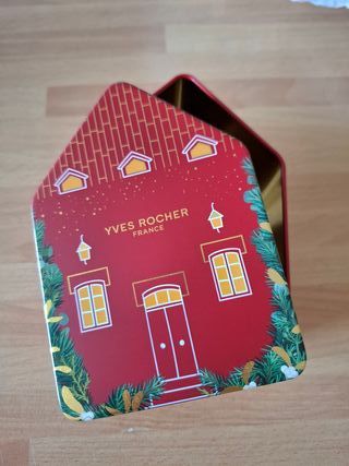 Scatola Latta Yves Rocher Natale