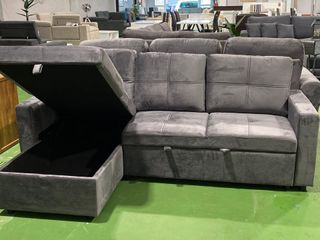 Sofá Cama Gris conarcón - Envio gratis