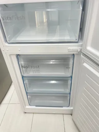 Nevera Bosch Combi Blanca