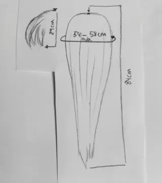 Peluca Larga Rosa Fucsia Cosplay