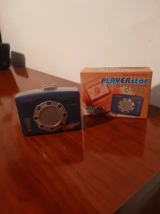 Reproductor Cassette COSON C-120 Azul