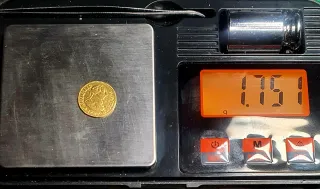 Medio Escudo Oro Carlos III 1787