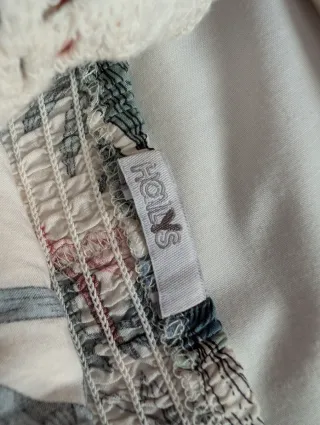 Vestido Crochet Estampado Tropical