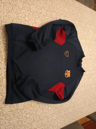 Sudadera Vintage FC Barcelona Nike Azul/Rojo