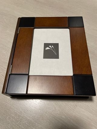 Álbum de fotos madera sin usar