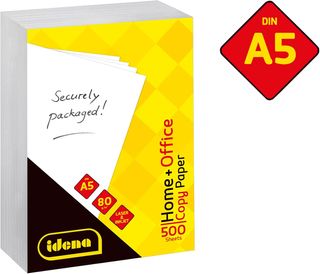 Idena 10547 - Papel de copia DIN A5, 500 hojas, co