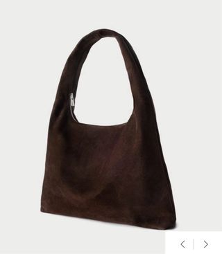 Bolso de piel marrón