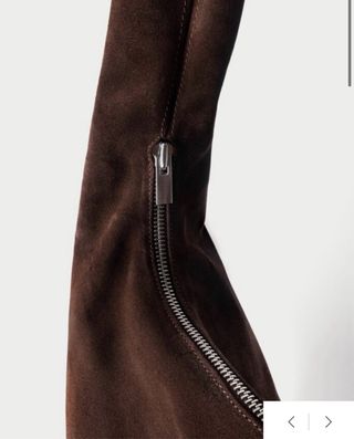 Bolso de piel marrón