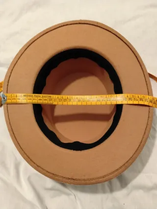 Sombrero Borsalino Camel Mujer