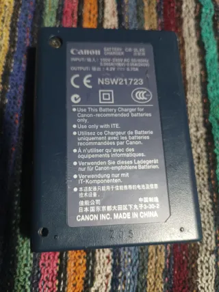 Cargador Batería Canon