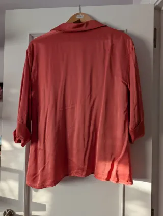 Camisa naranja/roja