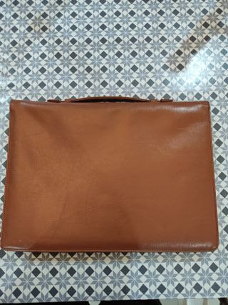 Maletín piel porta-documentos