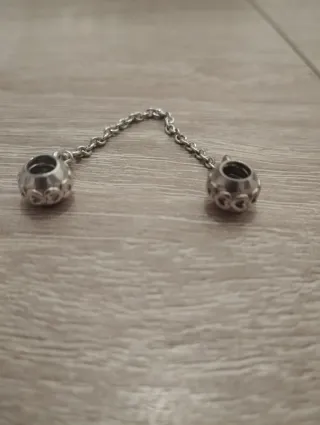 Pulsera Pandora Corazón + broche de seguridad