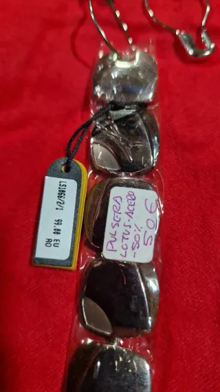 Pulsera Lotus Acero Nueva 50%