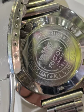 Reloj Ricoh Automático Lavion Acero Inoxidable