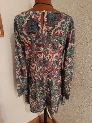 Vestido/pantalón estampado paisley