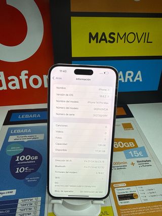 iPhone 14 Pro Max 128GB bianco