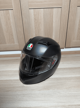 Casco AGV K3 Negro Talla L