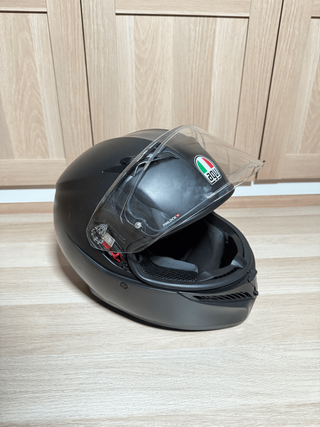 Casco AGV K3 Negro Talla L