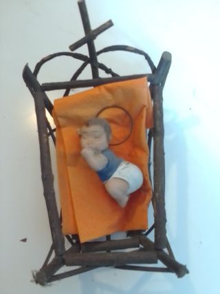 Niño Jesús en Cuna de Ramas