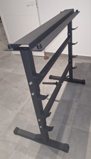 Supporto per dischi da pesi, barre e manubri fino a 300 kg