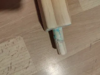 Teatro de títeres de madera doble cara