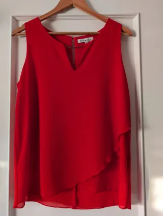 Roberto Bassi Top Rojo Talla M