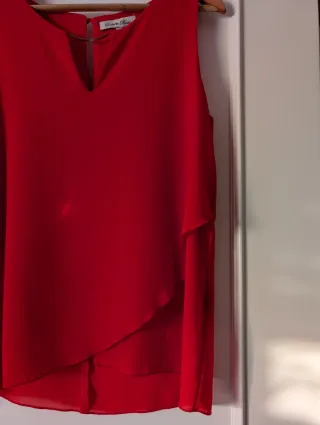 Roberto Bassi Top Rojo Talla M