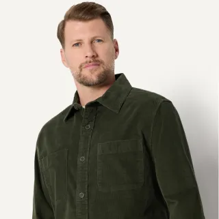 Camisa de pana Amazon Essentials verde