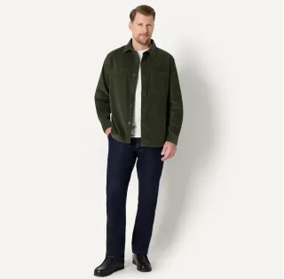 Camisa de pana Amazon Essentials verde