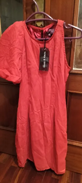 Vestido Coral Fiesta Talla XS Rouss & Rouss