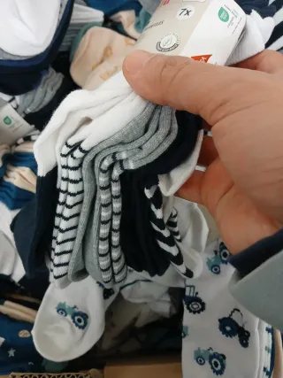 Calcetines infantiles Lupilu algodón orgánico