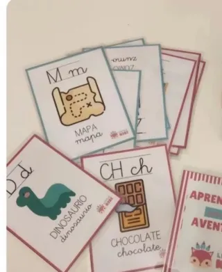 Tabla Montessori Lectoescritura Pizarra