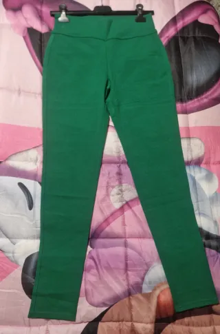 Pantaloni donna verdi