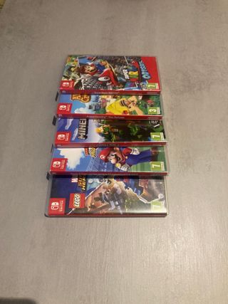 NINTENDO SWITCH 160€ + 5 JUEGOS 270€