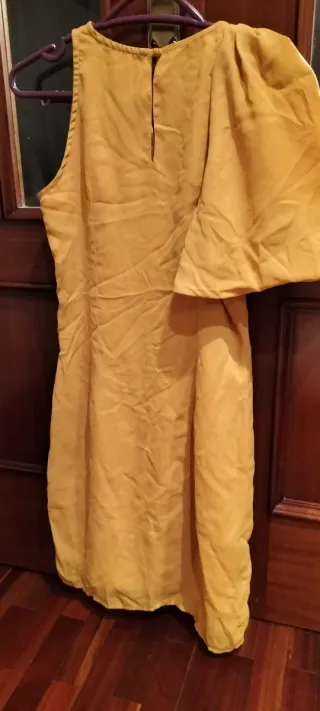 Vestido fiesta mostaza Rouss & Rouss Talla XS