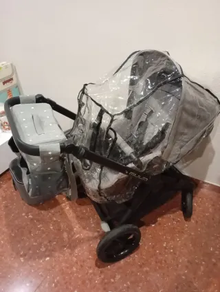 Cochecito Bebé Jane Mum Gris