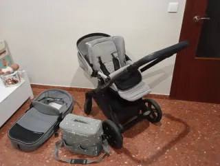 Cochecito Bebé Jane Mum Gris