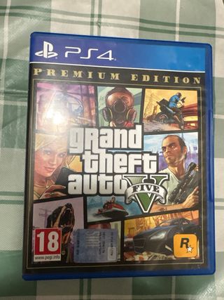 PS4 (PlayStation 4) + Controller + GTA 5